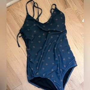 Size M. Albion Fit: The Flora, tie strap one piece